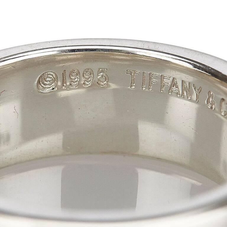 Sterling Silver Tiffany & Co. Atlas Ring 1
