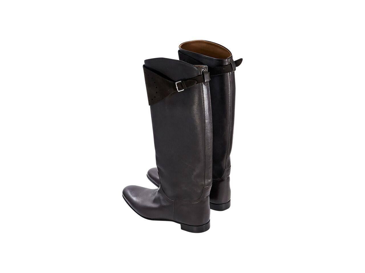 hermes tall boots