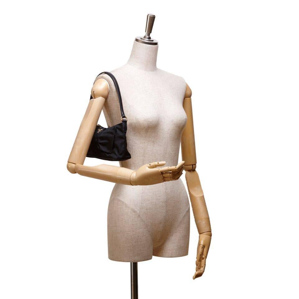 Black Prada Nylon Shoulder Bag 3