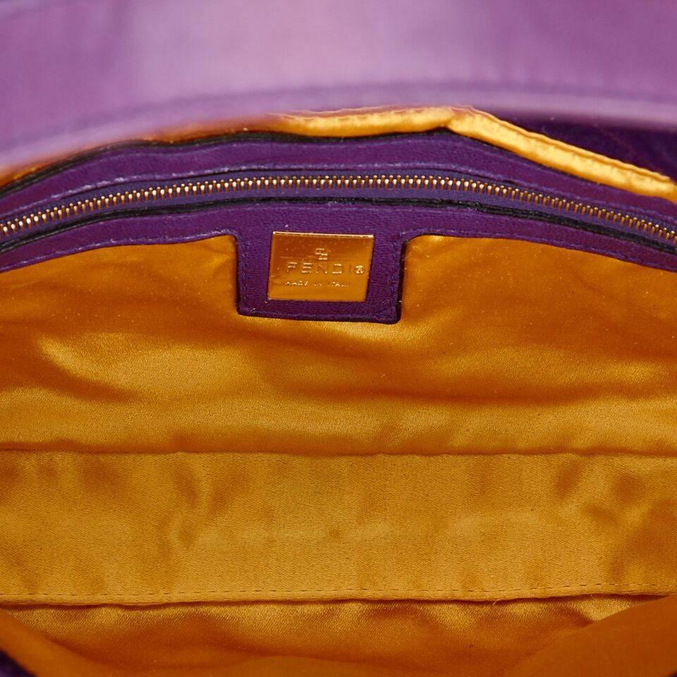 baguette bag purple