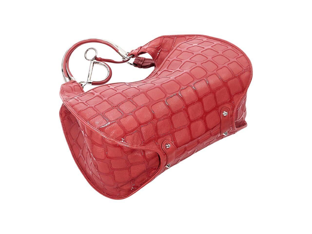 christian dior red handbag