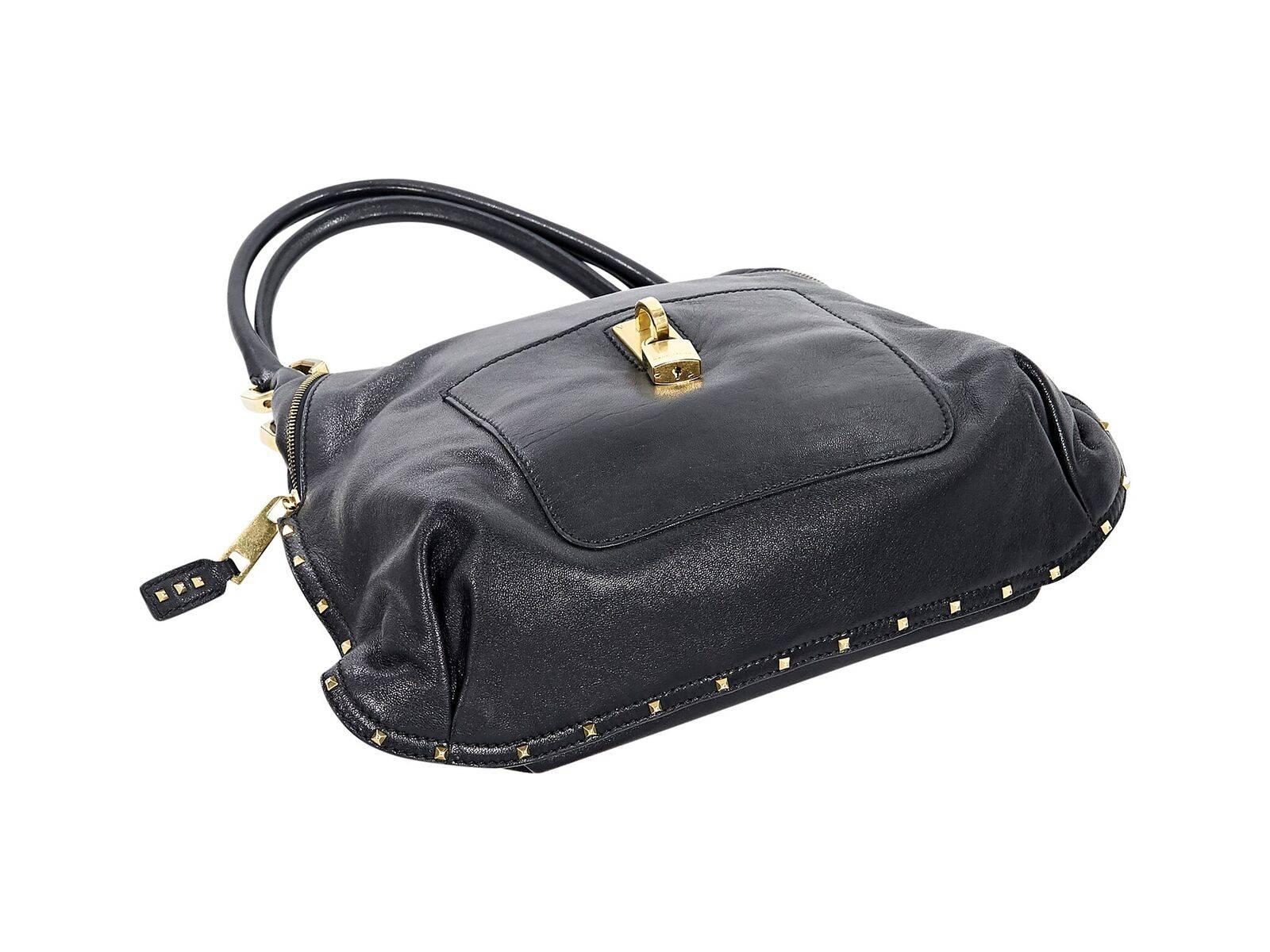 Black Marc Jacobs Leather Shoulder Bag In Good Condition In New York, NY