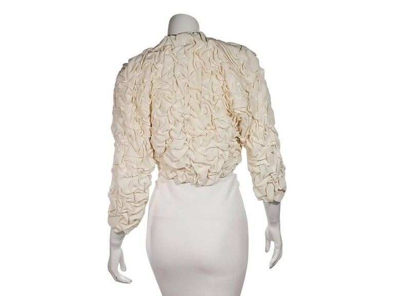 balenciaga jacket white