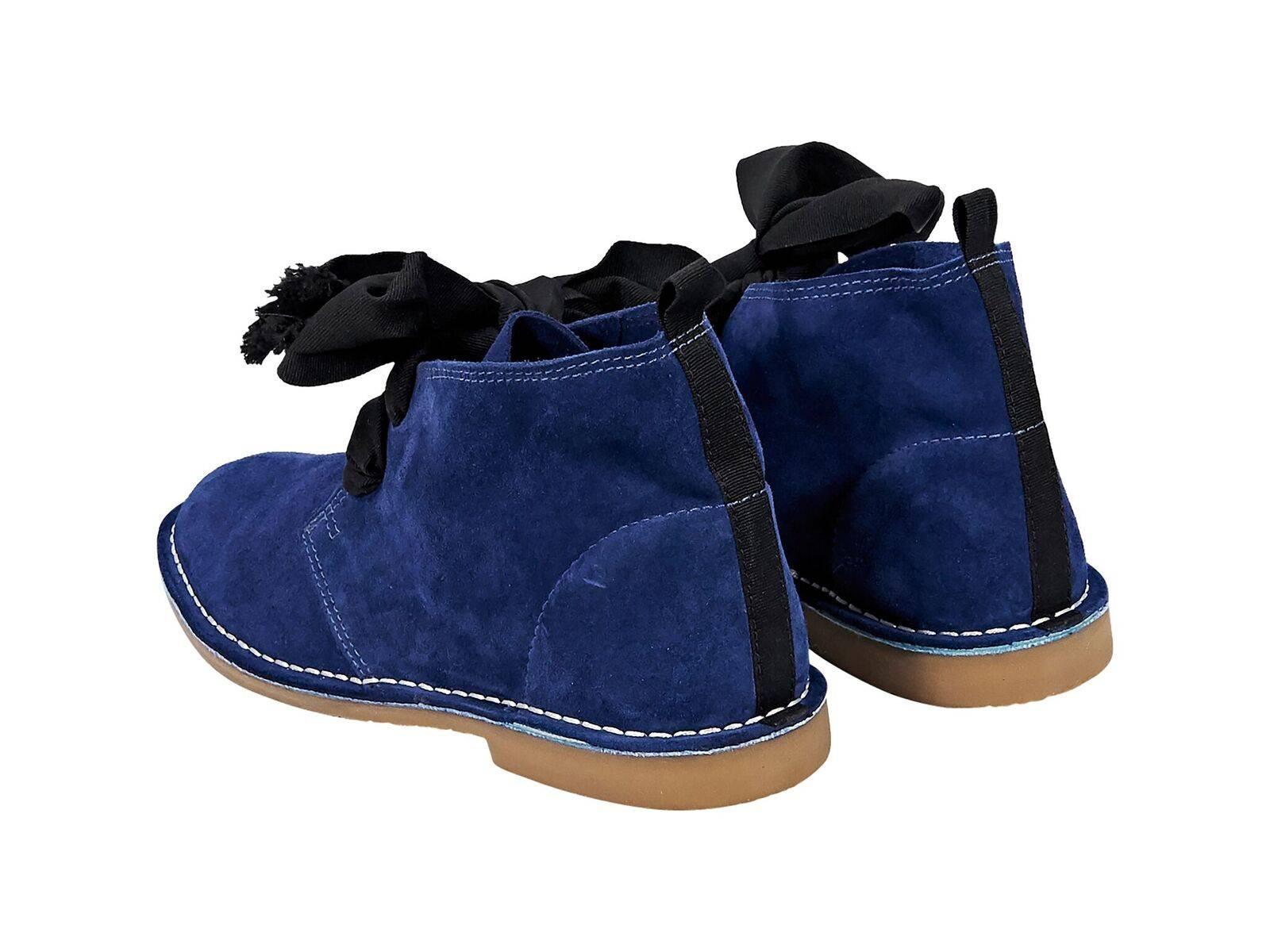 blue chukka boots