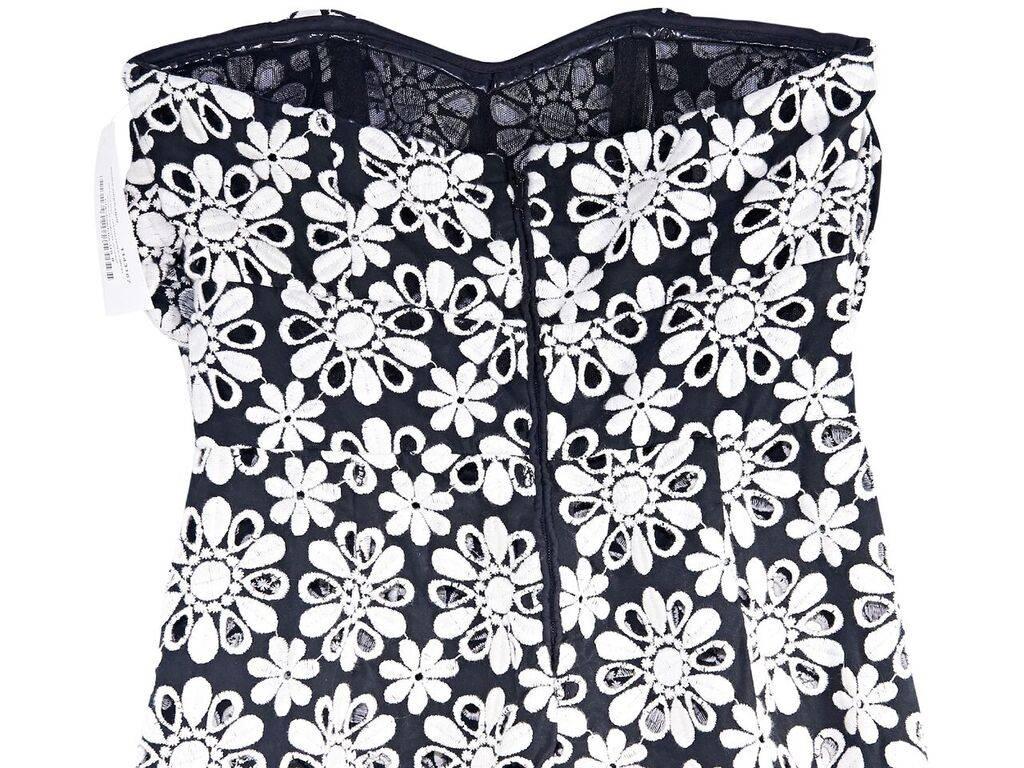 Gray Black & White Johanna Ortiz Embroidered Jumpsuit