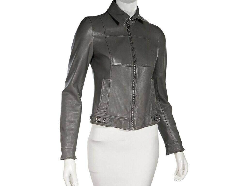 dolce and gabbana leather jacket