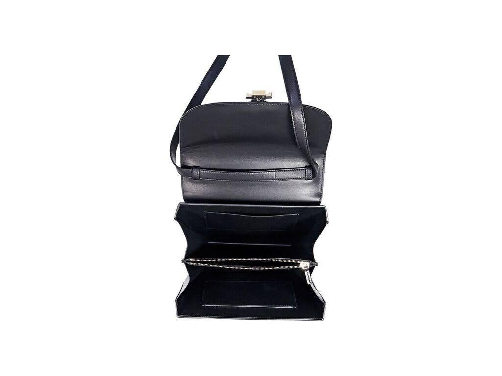 Black Versace Embellished Mini Leather Satchel 1