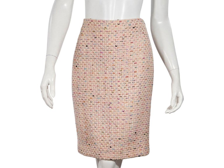 Multicolor Chanel Tweed Skirt Suit Set For Sale at 1stDibs | tweed ...