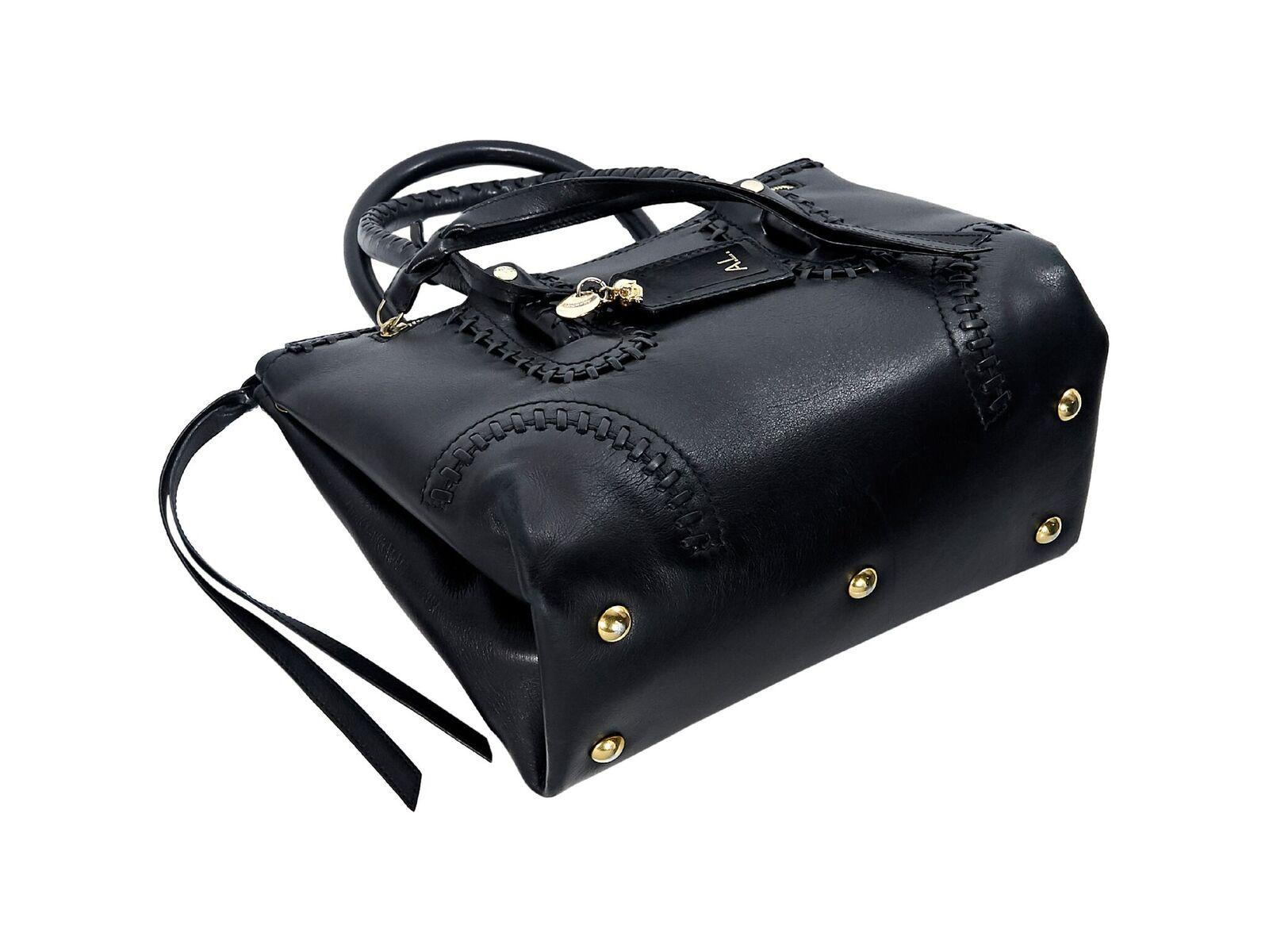 Black Alexander McQueen Leather Satchel In Good Condition In New York, NY