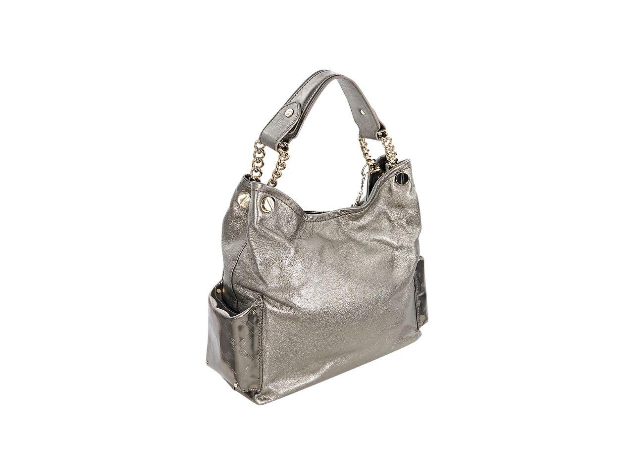 Women's Metallic Copper Versace Leather Hobo Bag