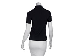 Black Prada Nylon Polo Shirt