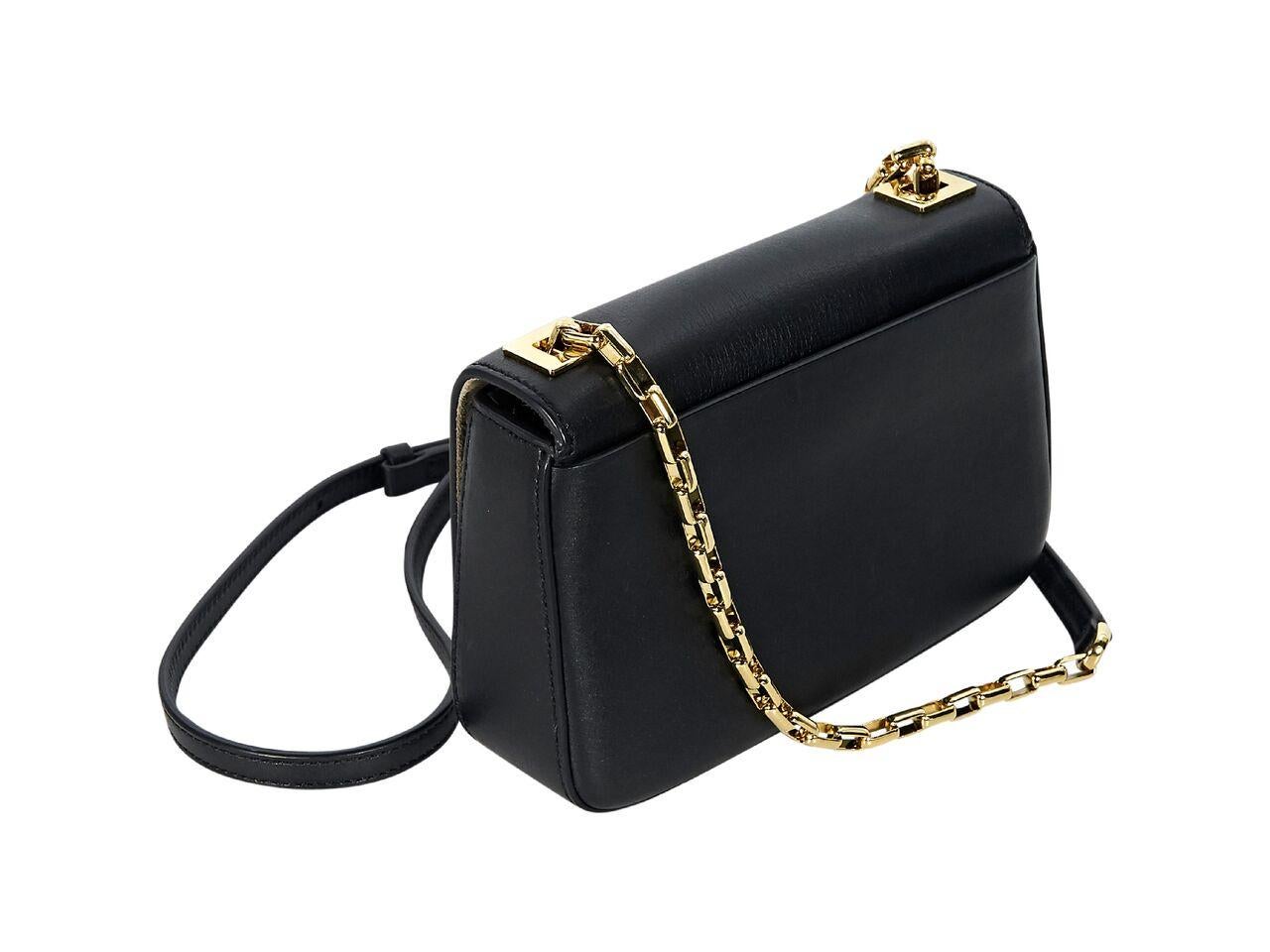 michael kors gia leather large black satchels