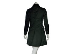 Green Prada Nylon Knee-Length Coat