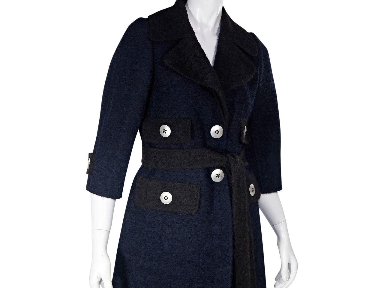 dark brown wool coat