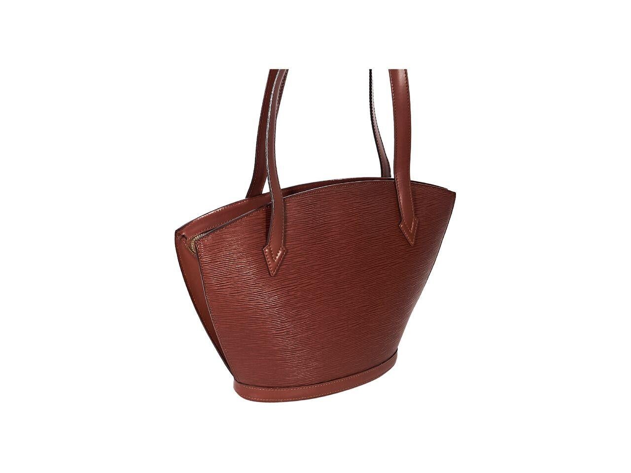 Brown Tan Louis Vuitton Epi Leather Shoulder Bag