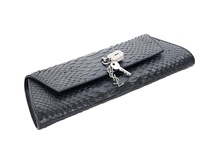 ysl snake skin purse