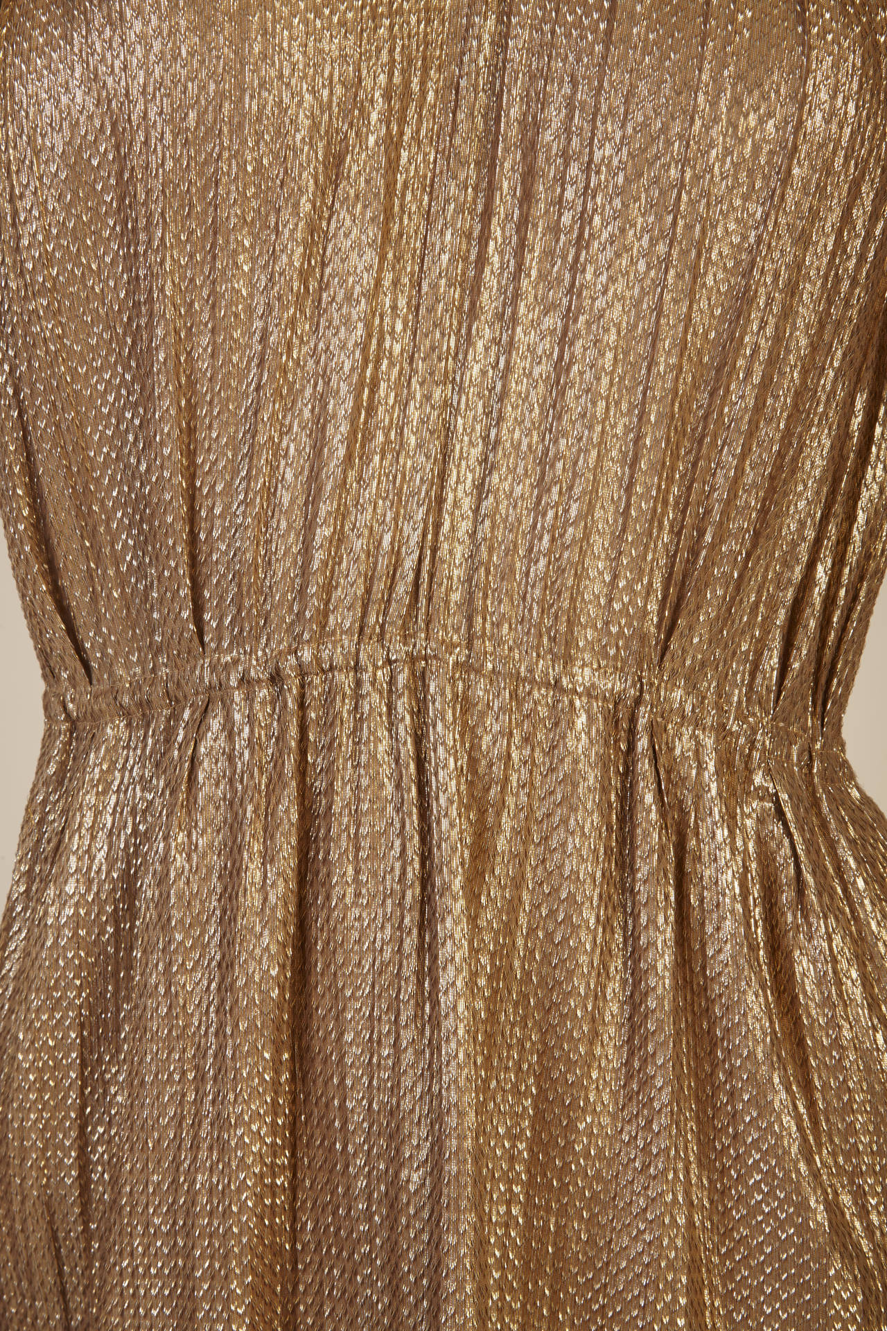 Lanvin Gold Dress 3