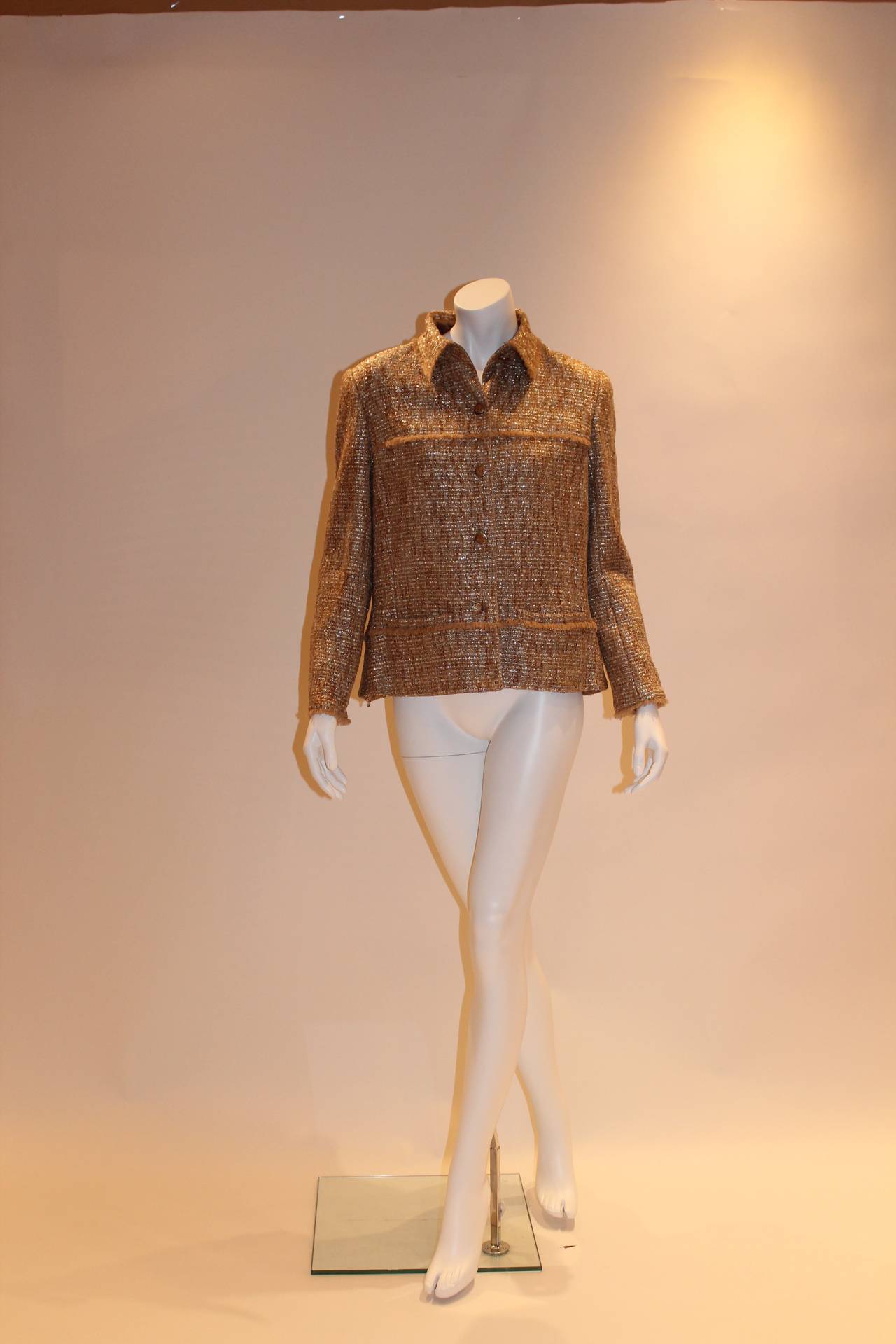 2005 Chanel Gold Jacket