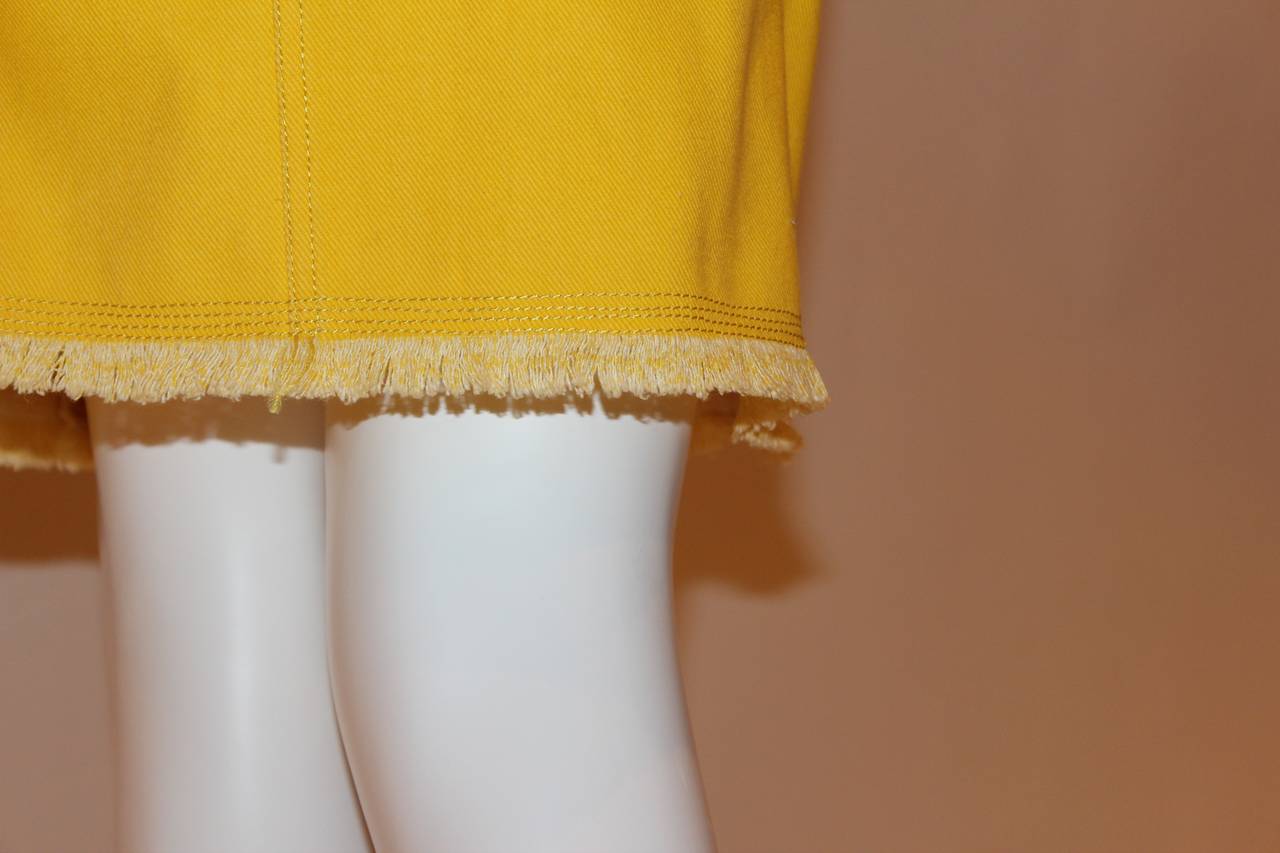 Chanel Yellow Skirt 2