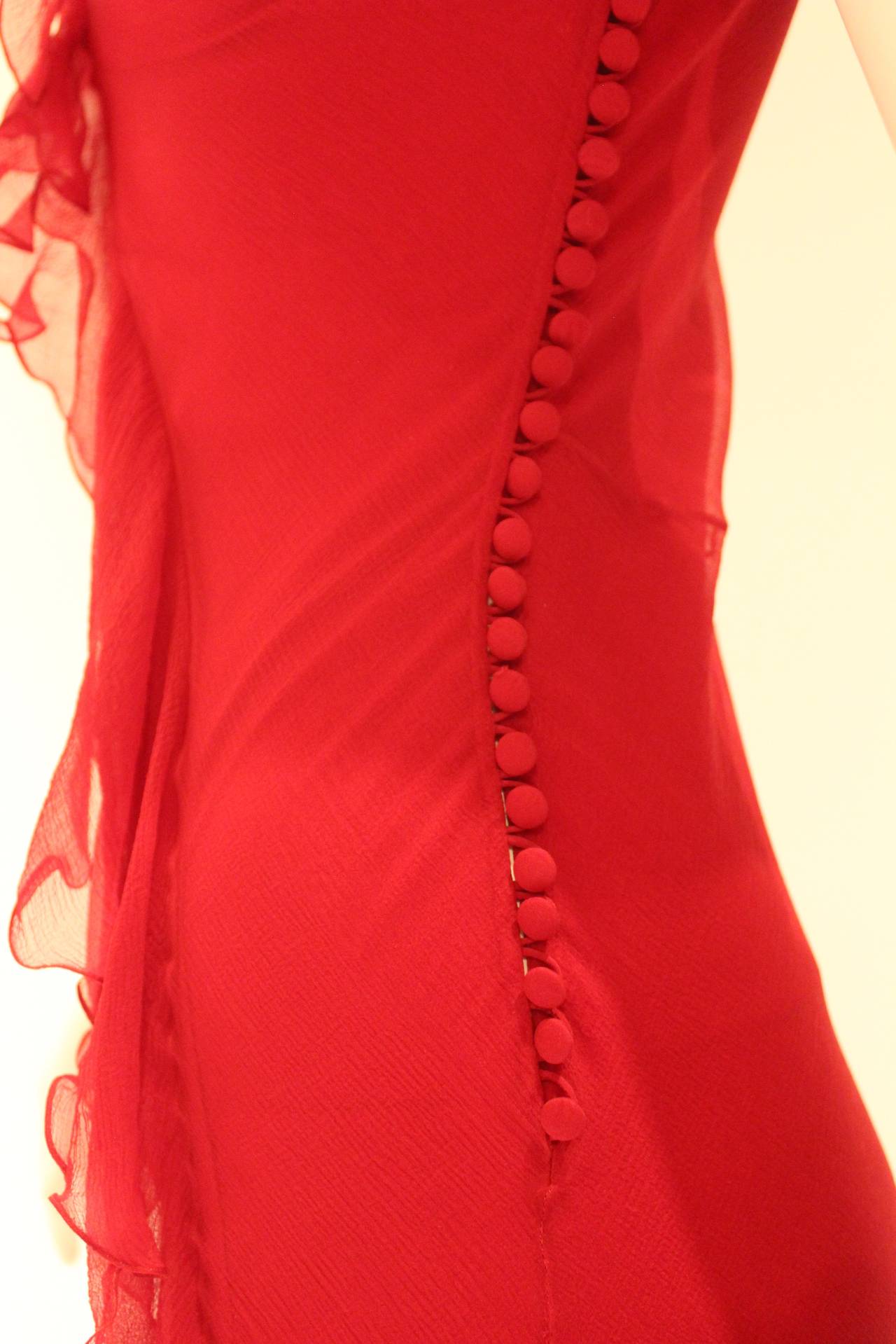 Christian Dior Red Dress 3