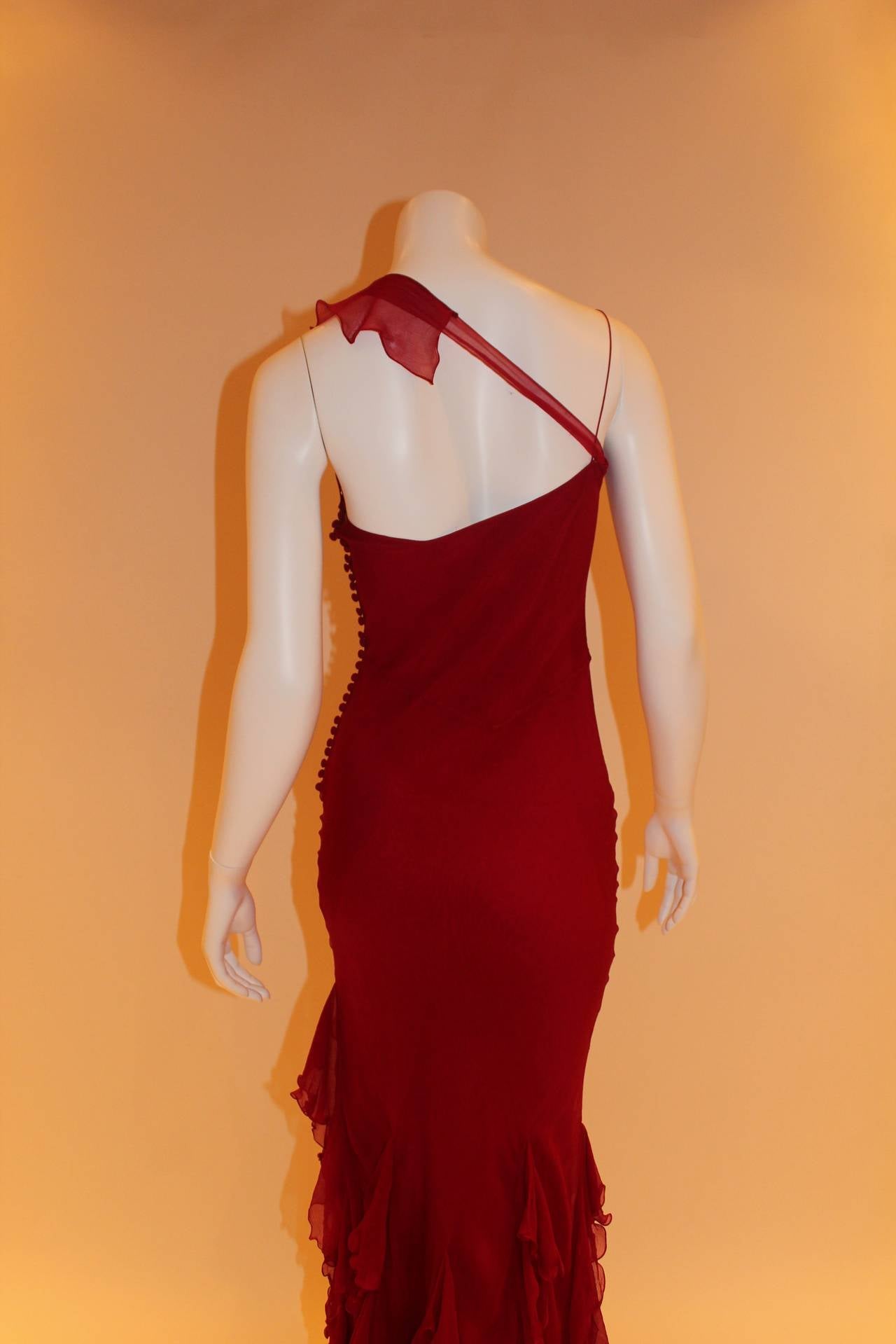 Christian Dior Red Dress 2