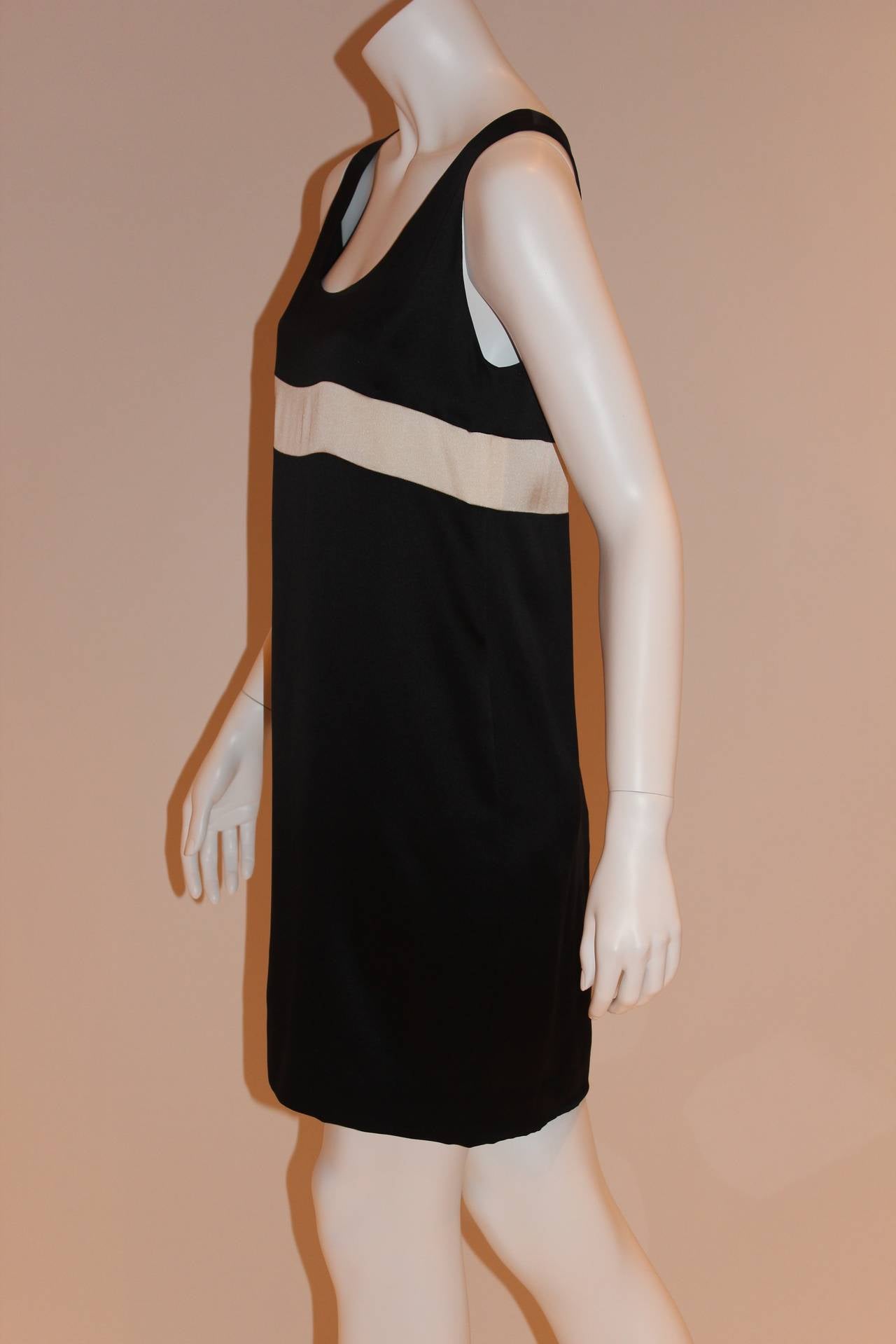 1998 Chanel Black and White Dress In Excellent Condition In New York, NY