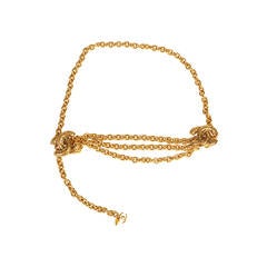 Chanel Gold Chain Belt