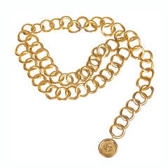 Chanel Gold Chain Belt