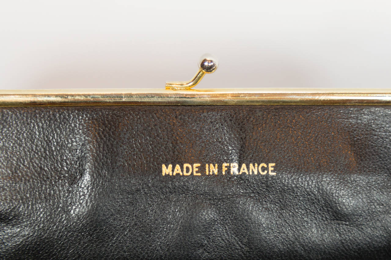 Women's Chanel Vintage Navy Lambskin Wallet/Clutch