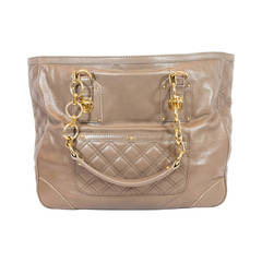 Marc Jacobs Quilted Brown Leather Bag