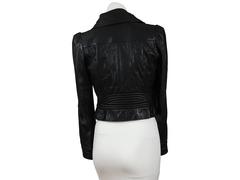 Louis Vuitton Black Leather Jacket