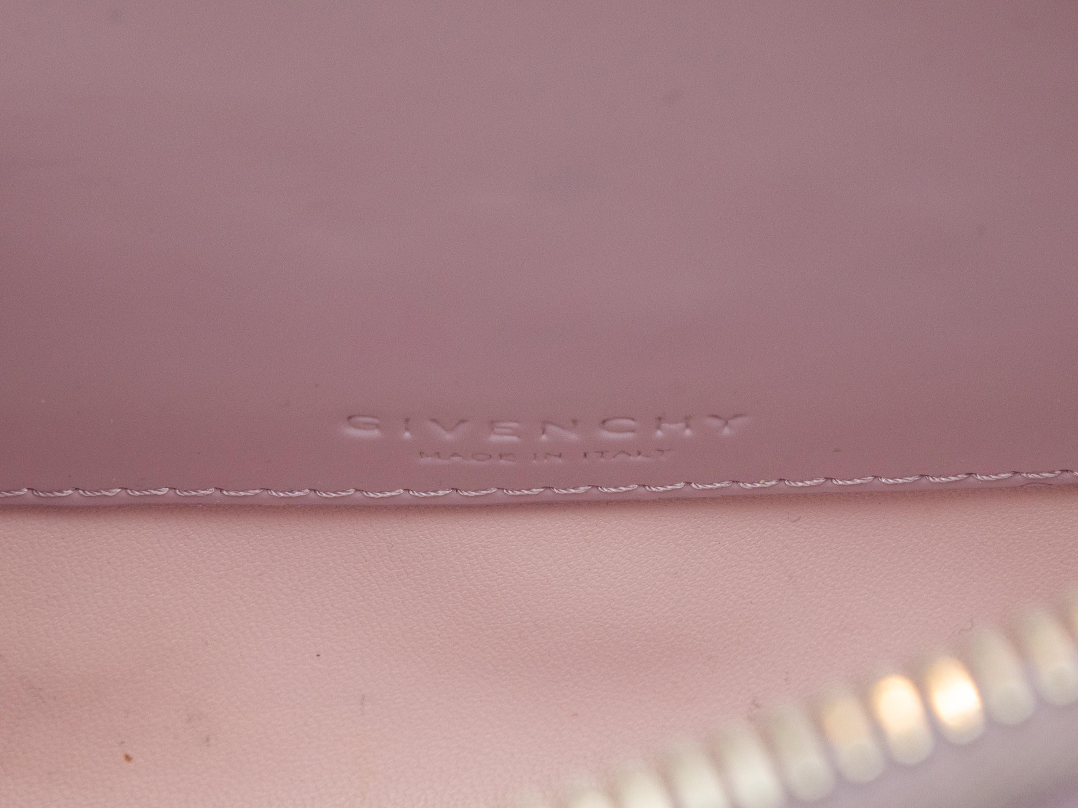 Borsa a tracolla in vernice lilla di Givenchy in vendita 2