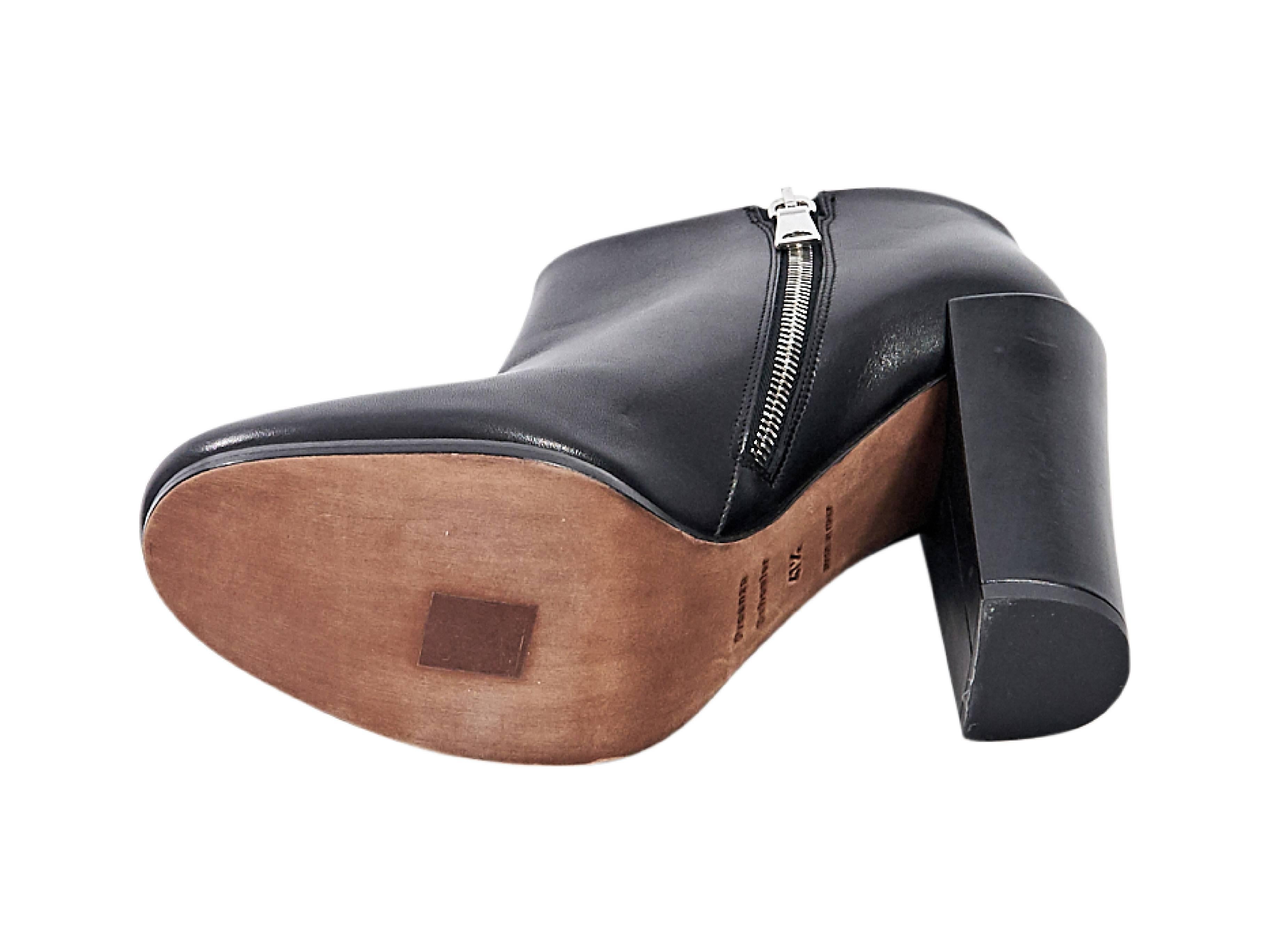 Women's Black Proenza Schouler Leather Ankle Boots