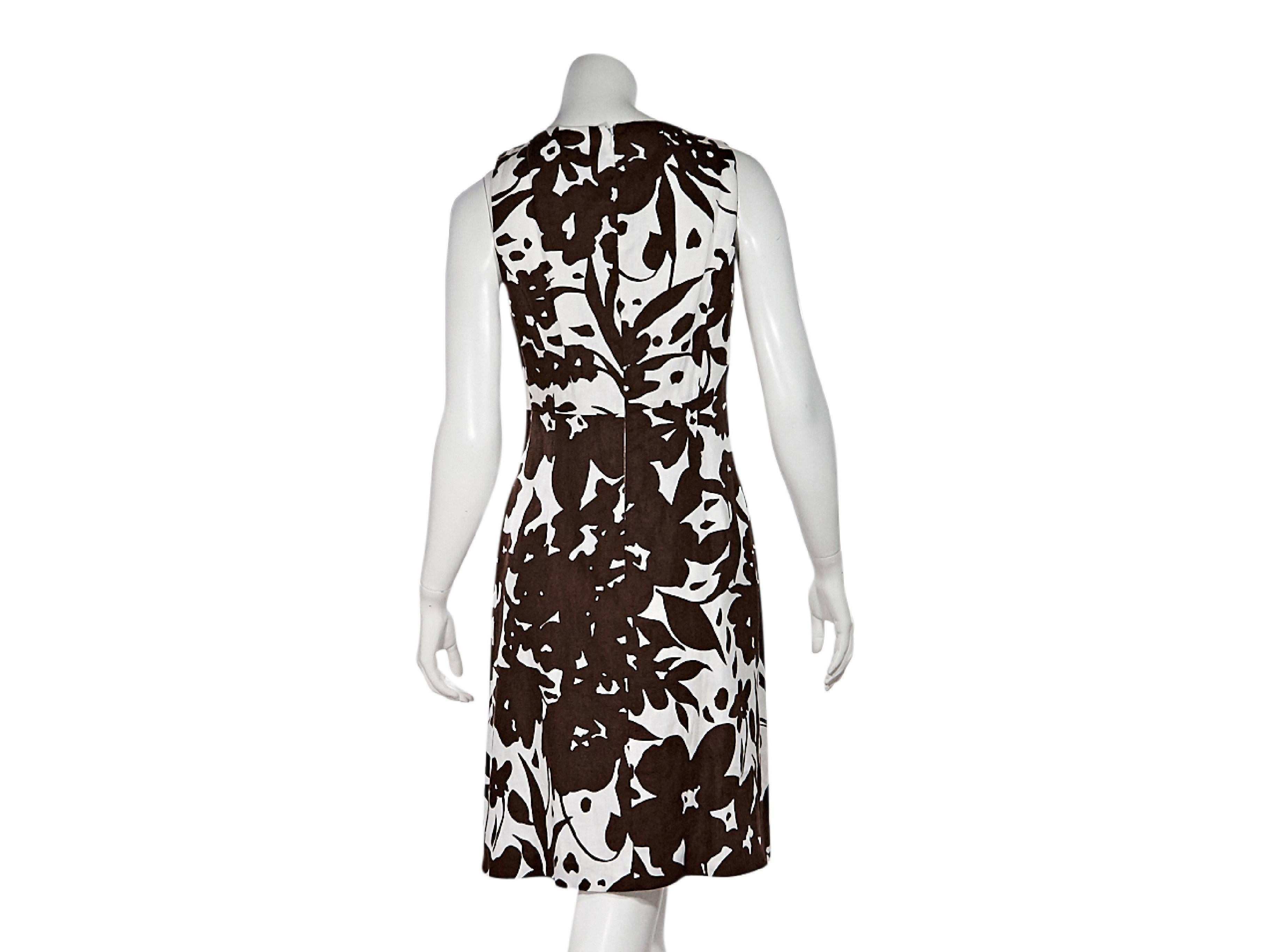 brown sheath dress