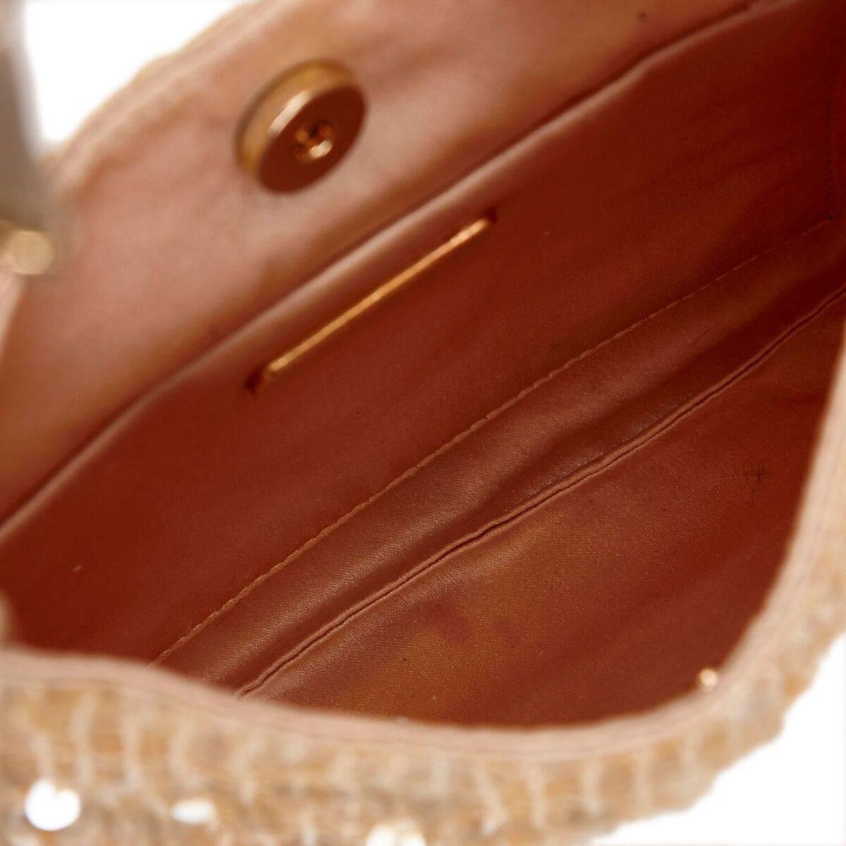 prada sequin bag vintage