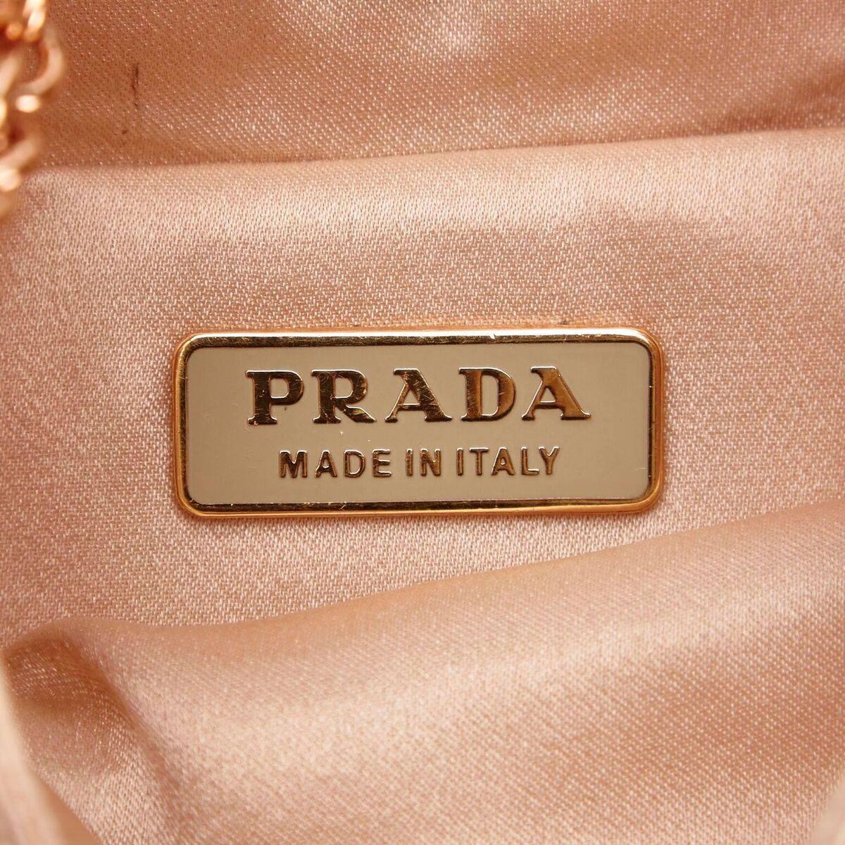 sequin prada bag