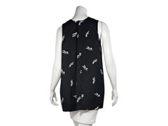 Black & White Marni Printed Top