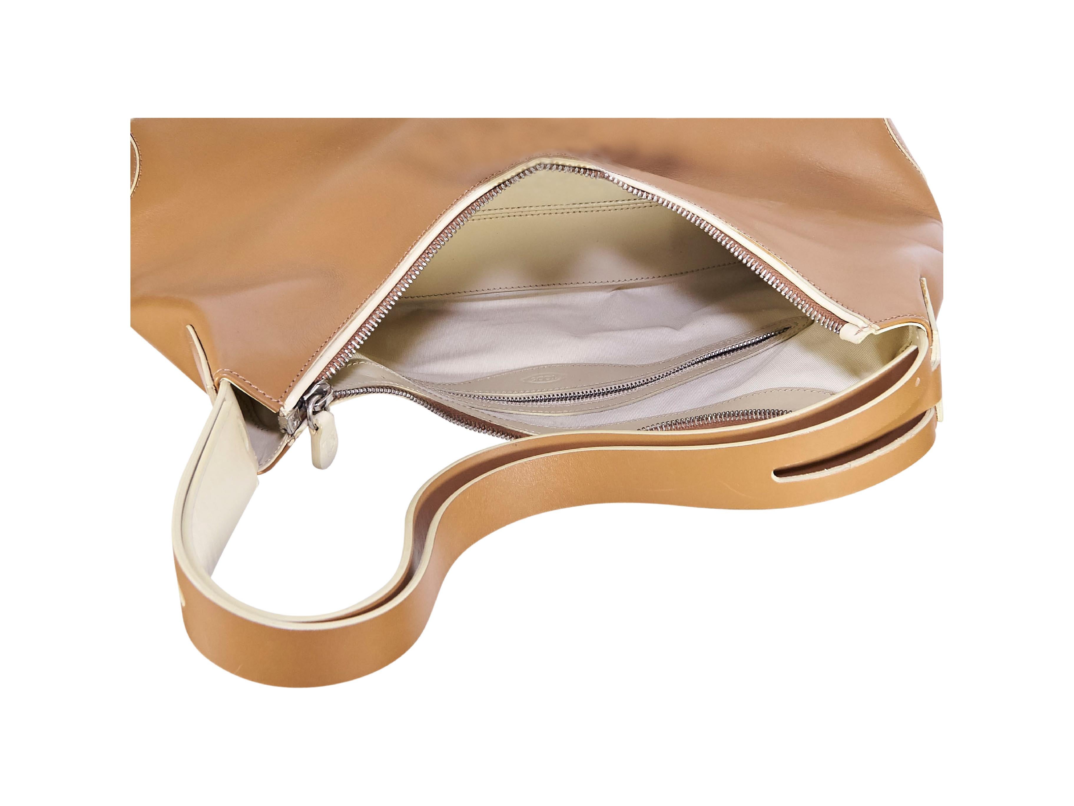 Women's Tod's Brown Leather Shoulder Bag
