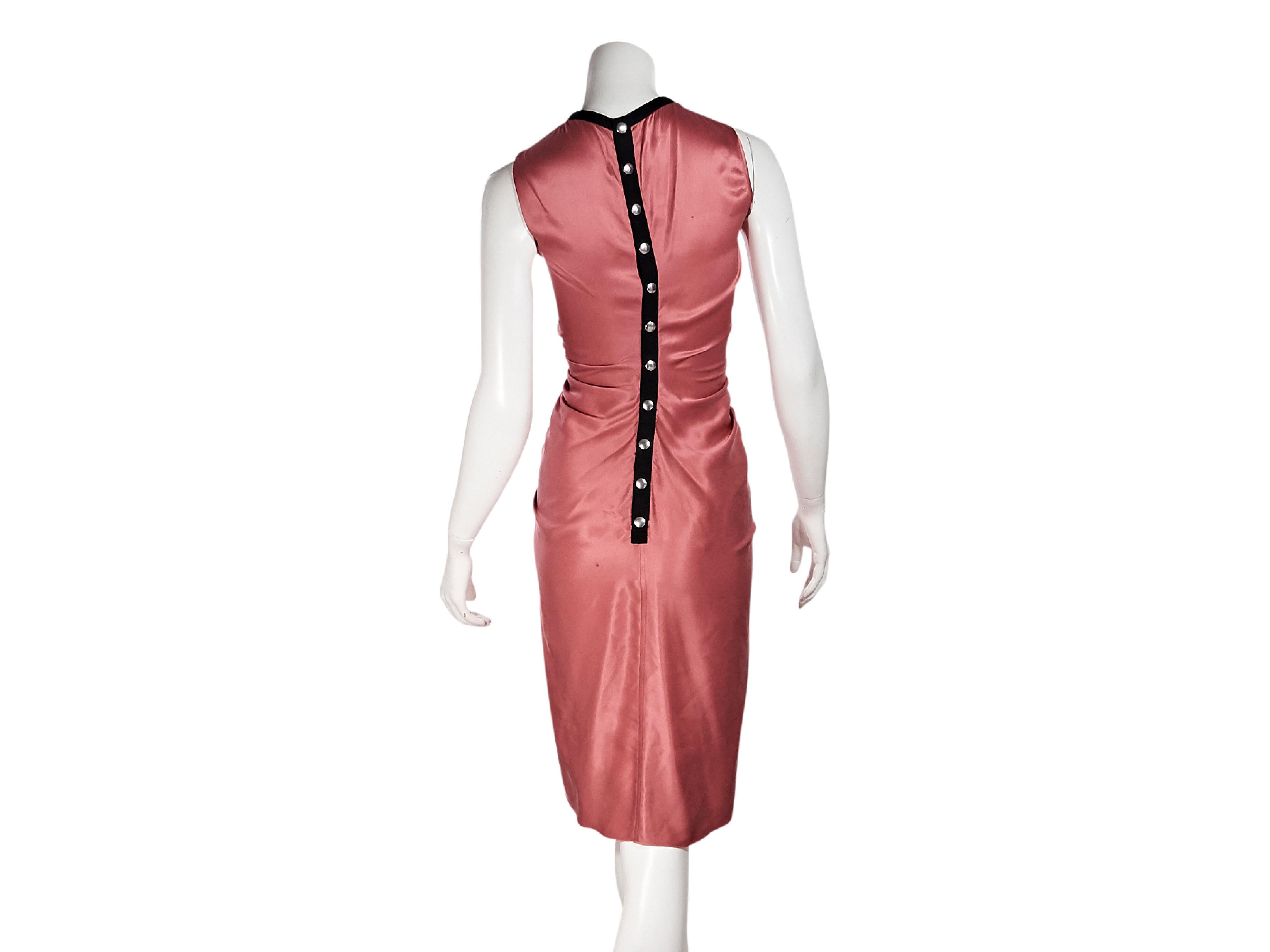 lanvin pink dress