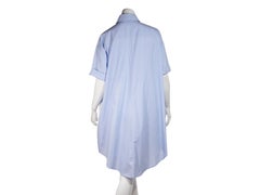 Light Blue MM6 Maison Margiela Oxford Shirtdress