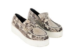 Multicolor Celine Python Platform Sneakers