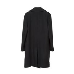 Helmut Lang Archive Black Peacoat Pre 2005