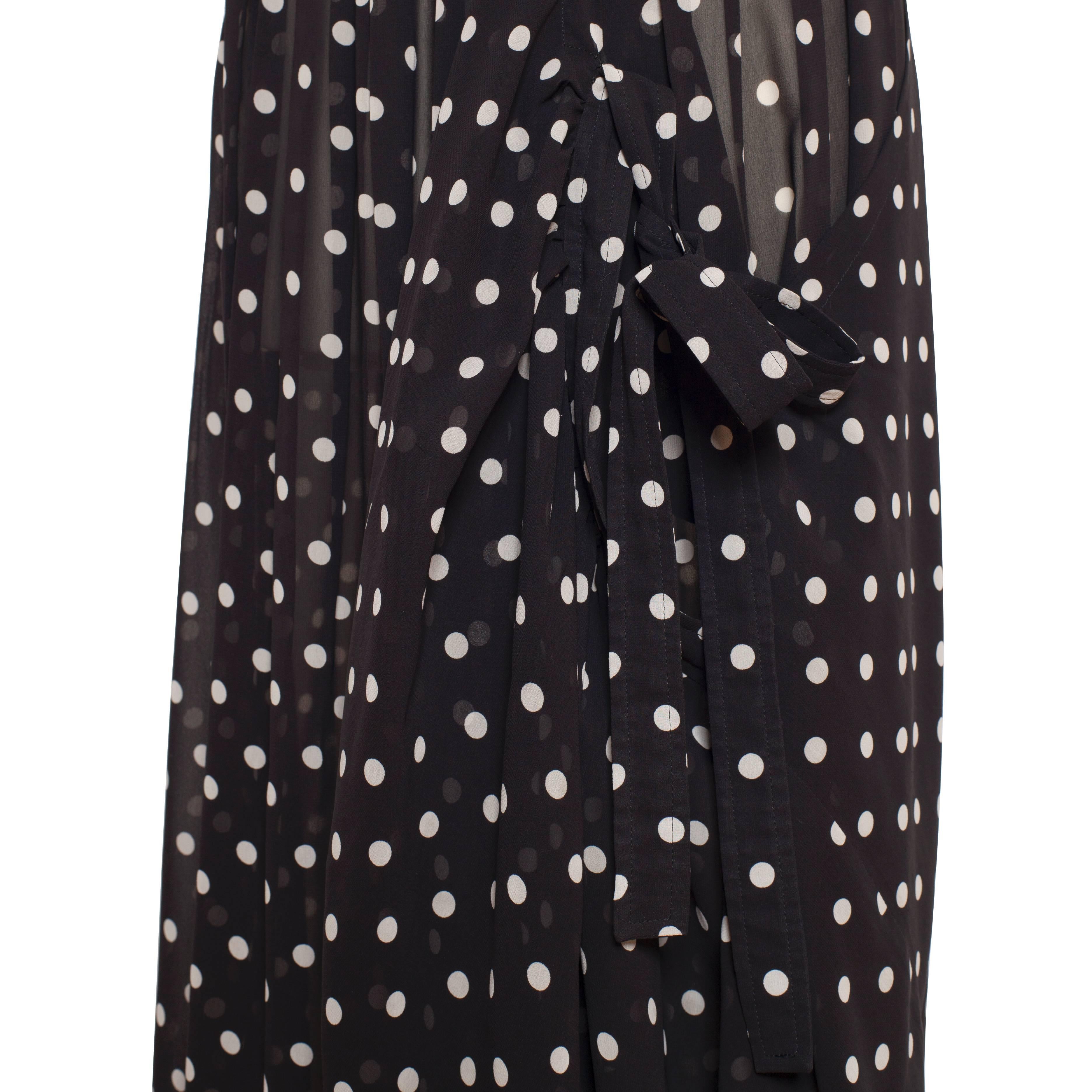 Comme des Garcons Polka Dots Skirt circa 80s In Excellent Condition In Berlin, DE