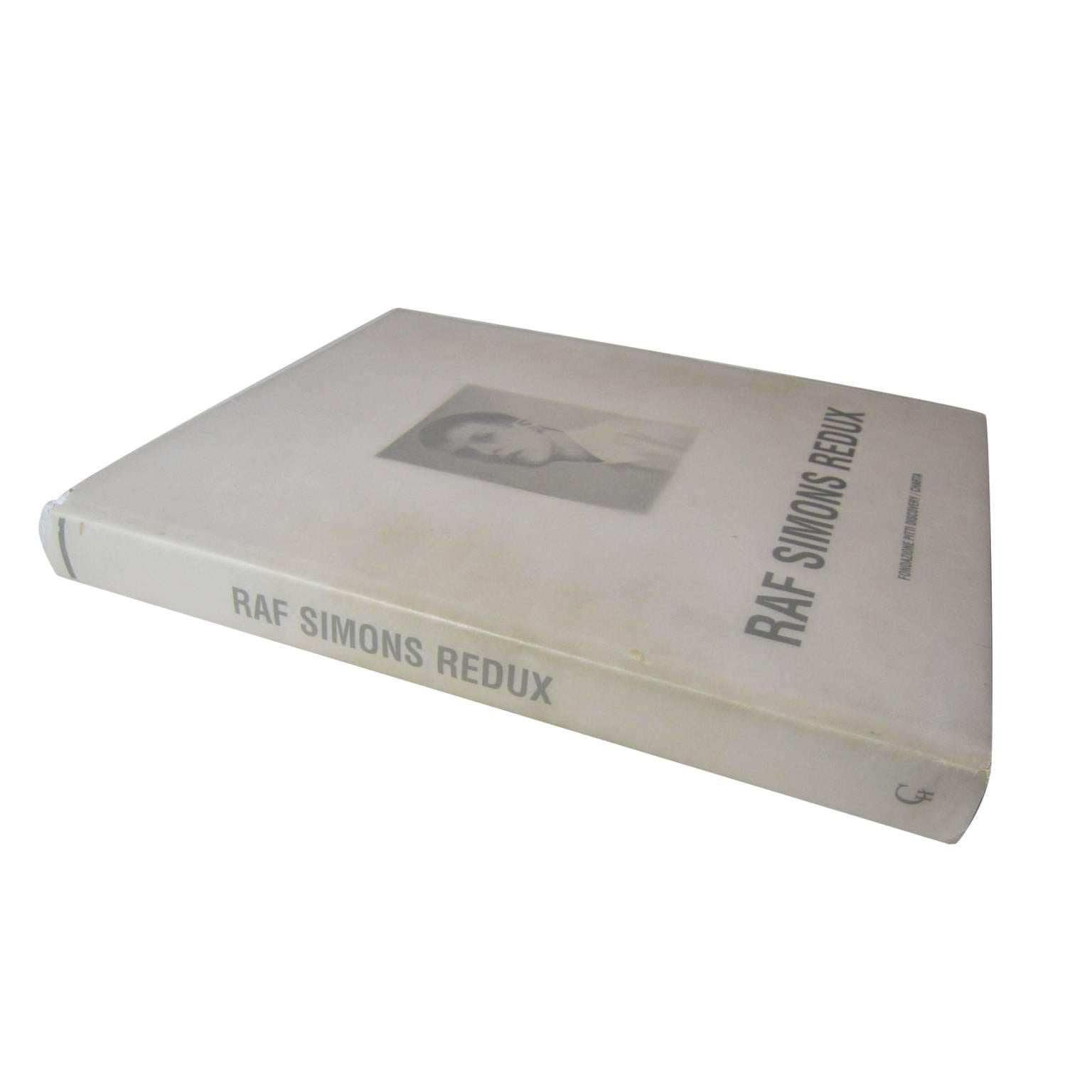 raf simons redux book