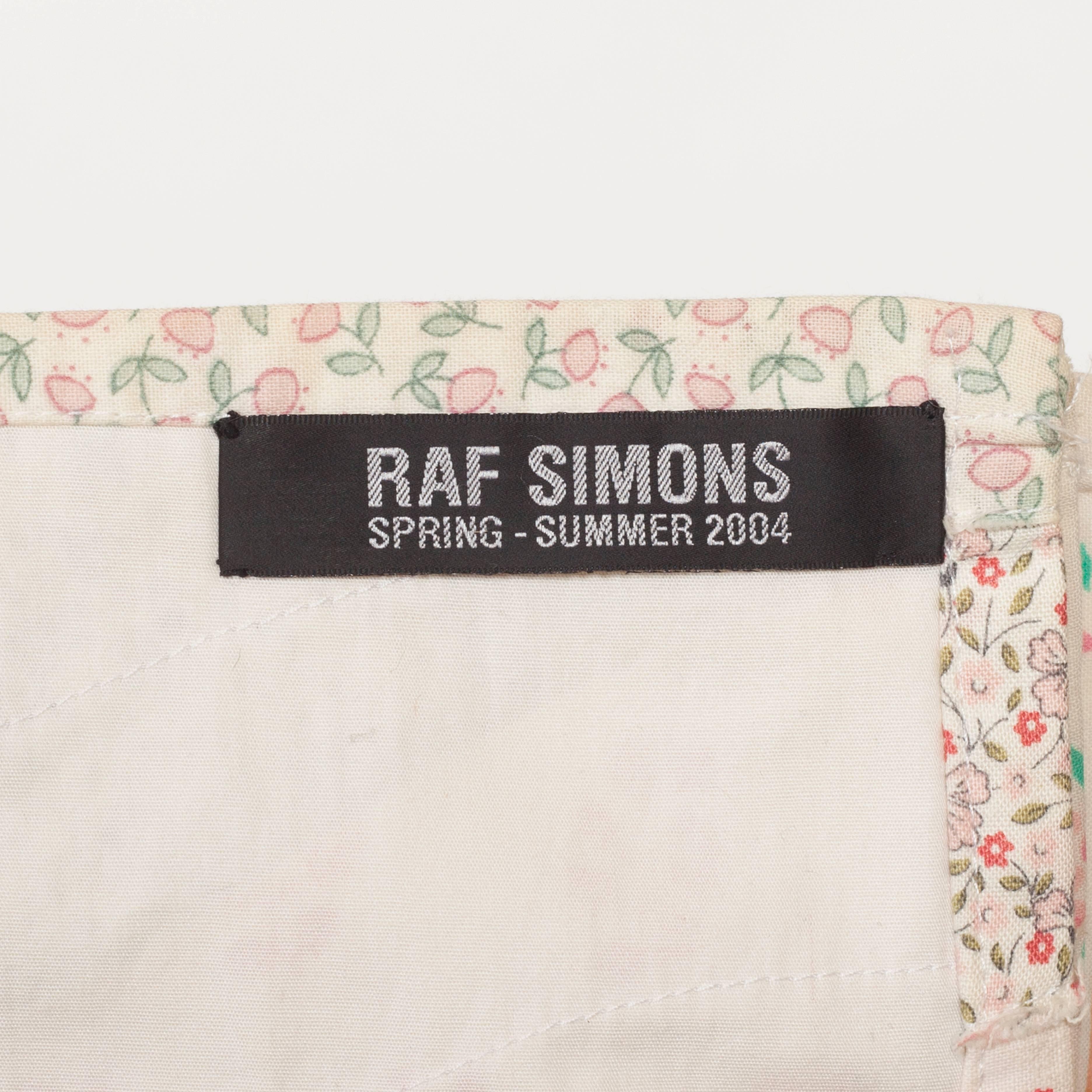 Raf Simons Patch Work Quilt S/S 2004 May The Circle Be Unbroken 1