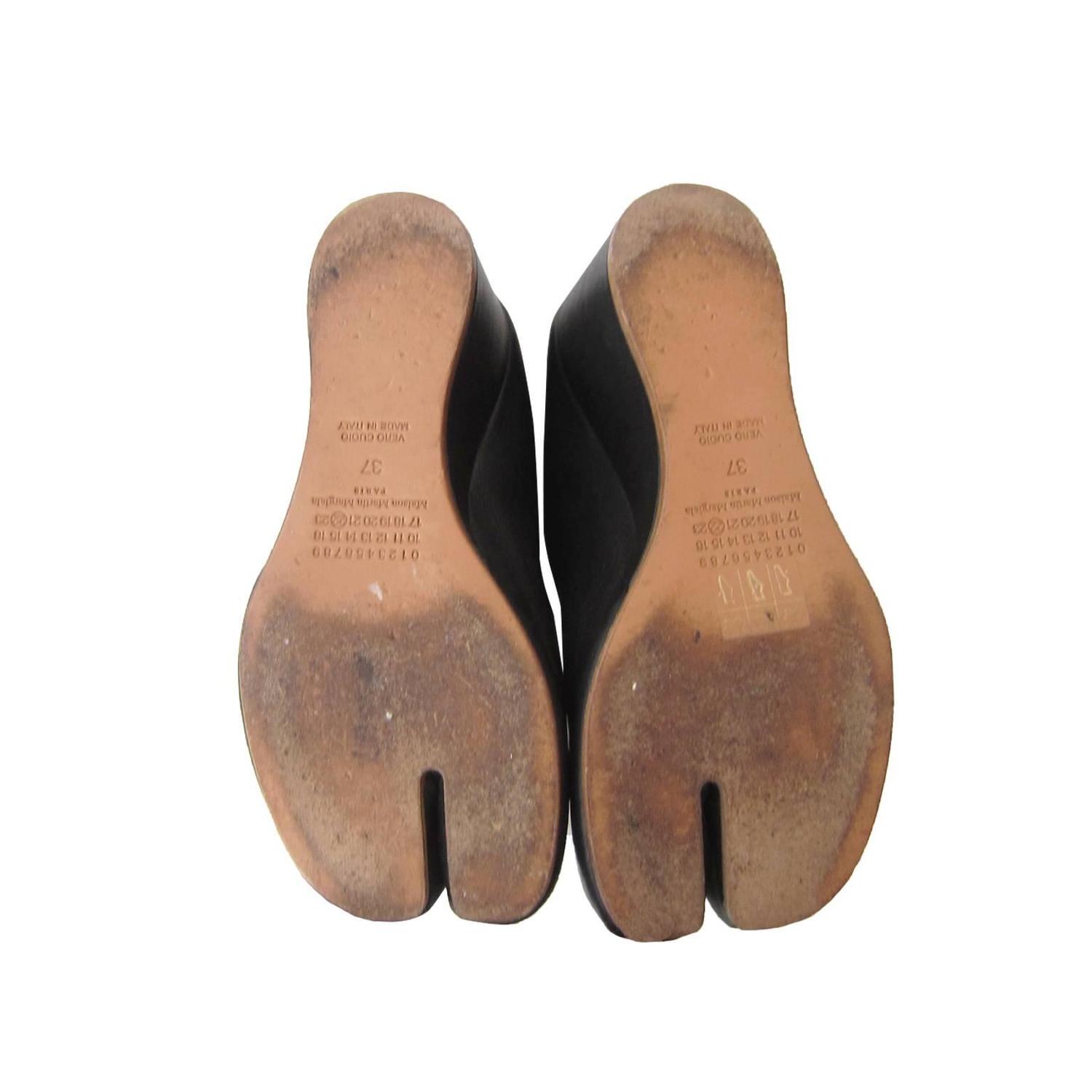 margiela split toe shoes