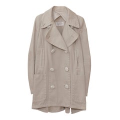 Martin Margiela Beige Cotton Jacket Coat Show Piece A/W1989