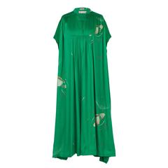 Chacok Paris Green Planet Dress 1970s