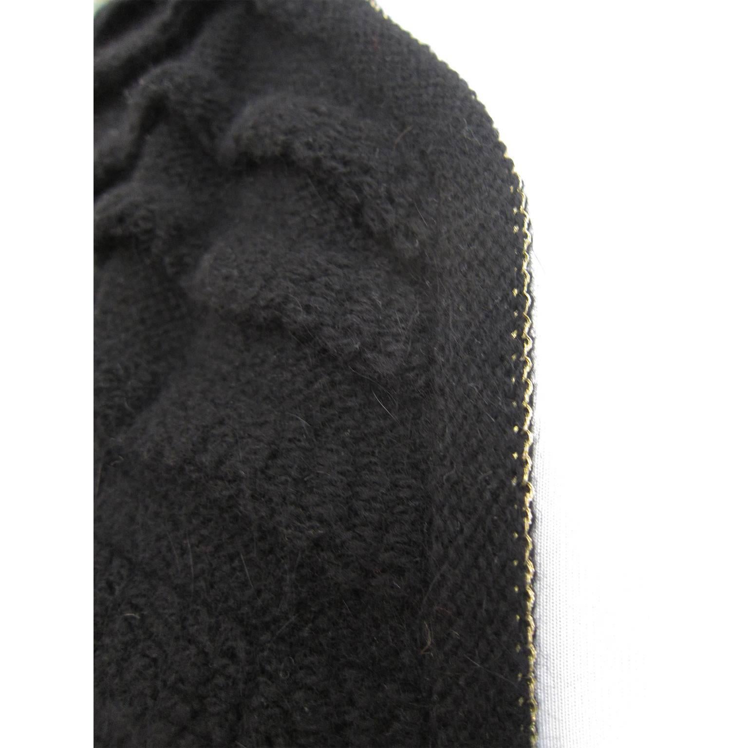 Issey Miyake Black Pleated Cardigan Jacket 1980s 2