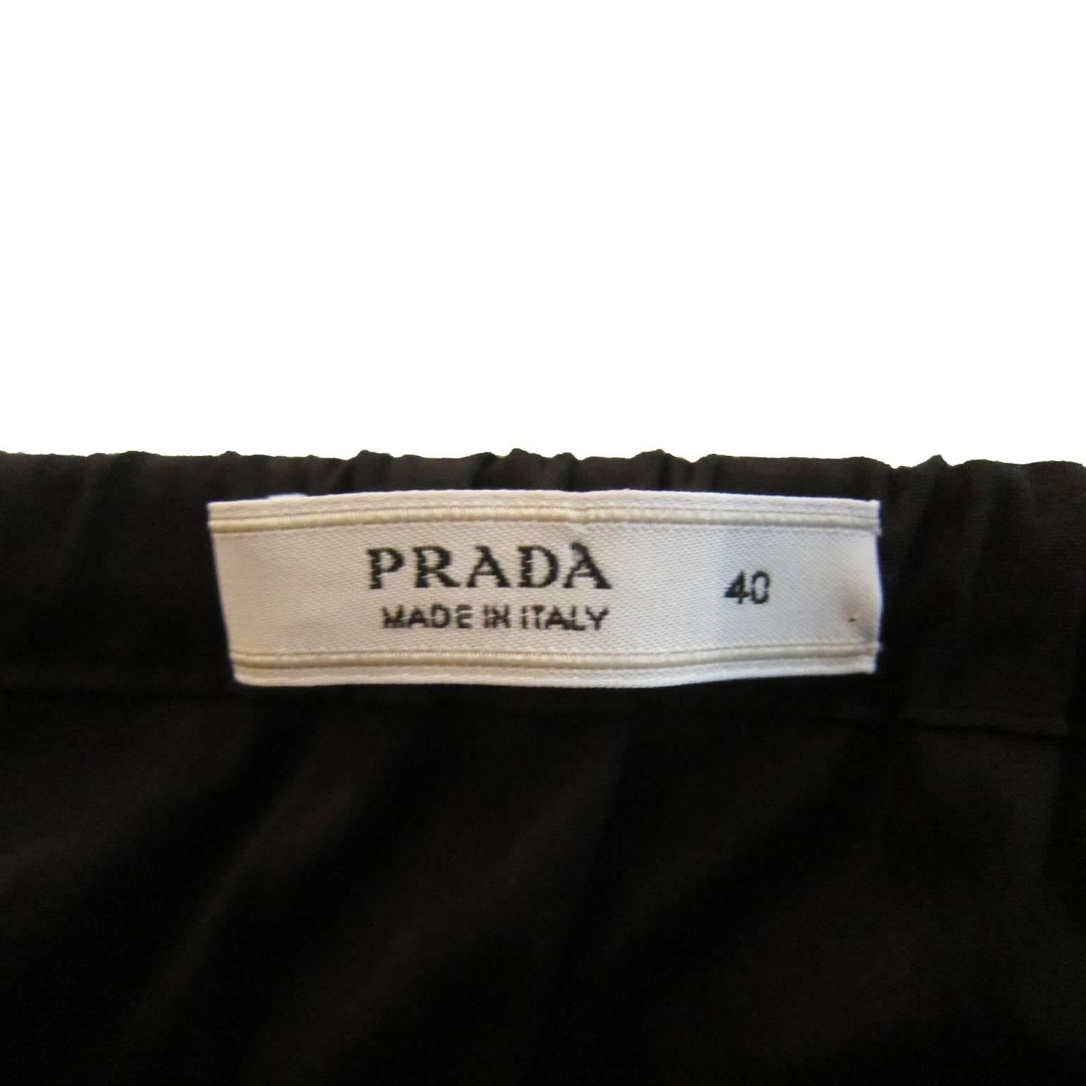 Prada Pencil Red Black Bow Skirt Collection SS 2009 1